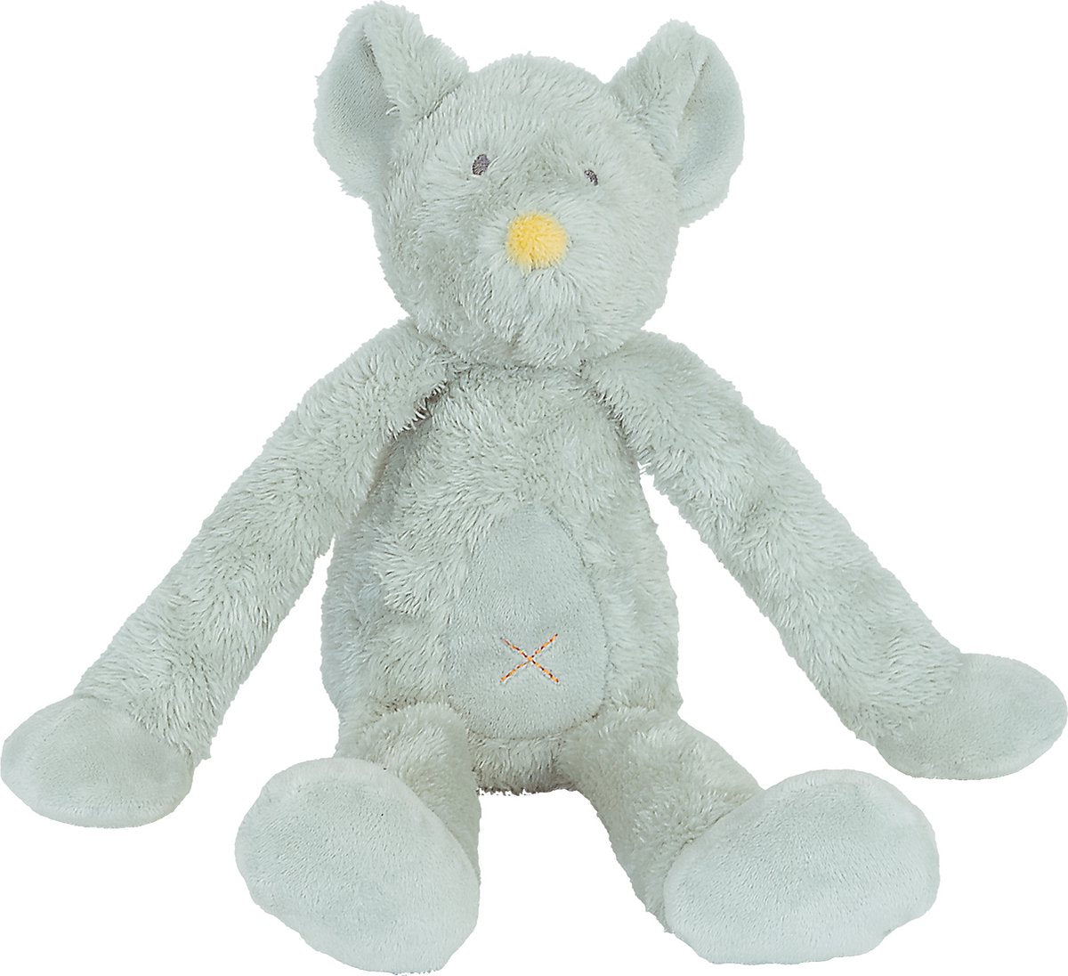 Happy horse muis mylo knuffel 32cm - groen - baby knuffel