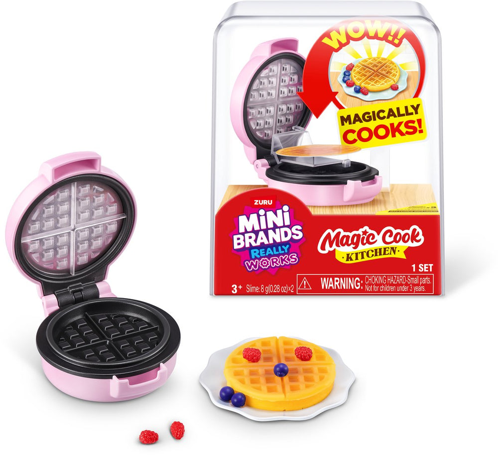 Zuru mini brands cook kitchen wafelijzer