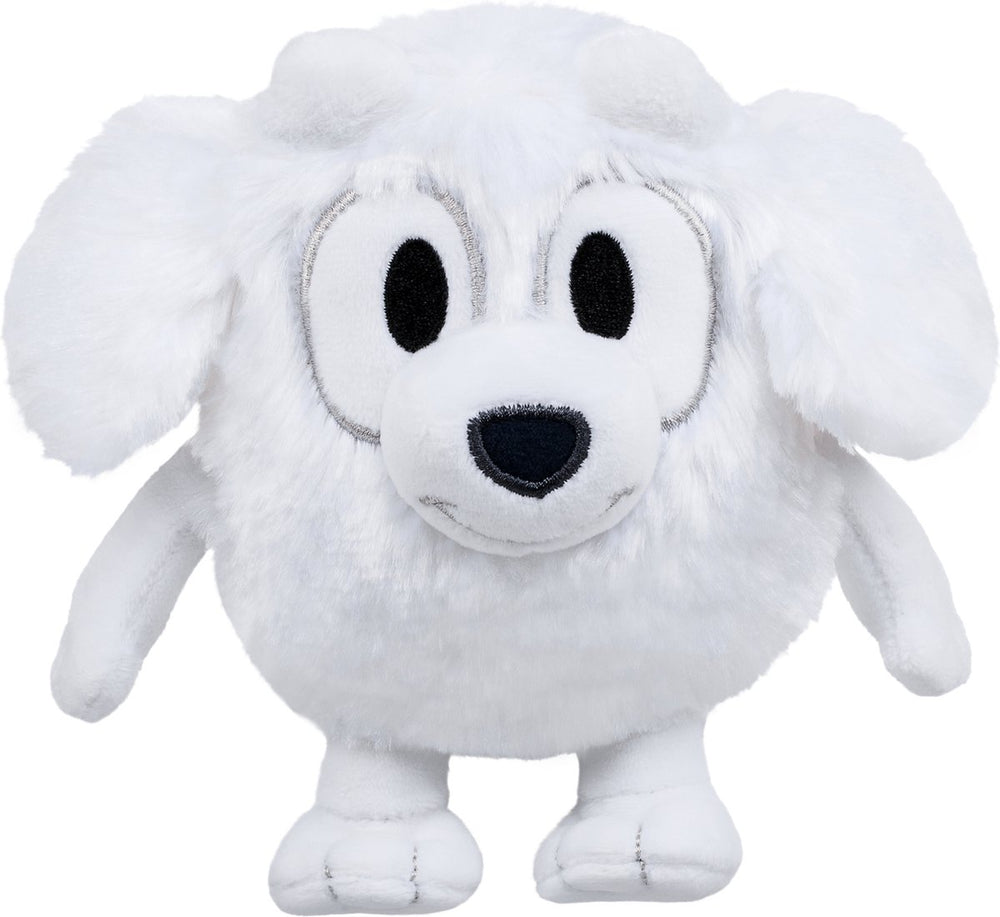 Elandspeelgoed knuffel pluche blauw lila, 15cm