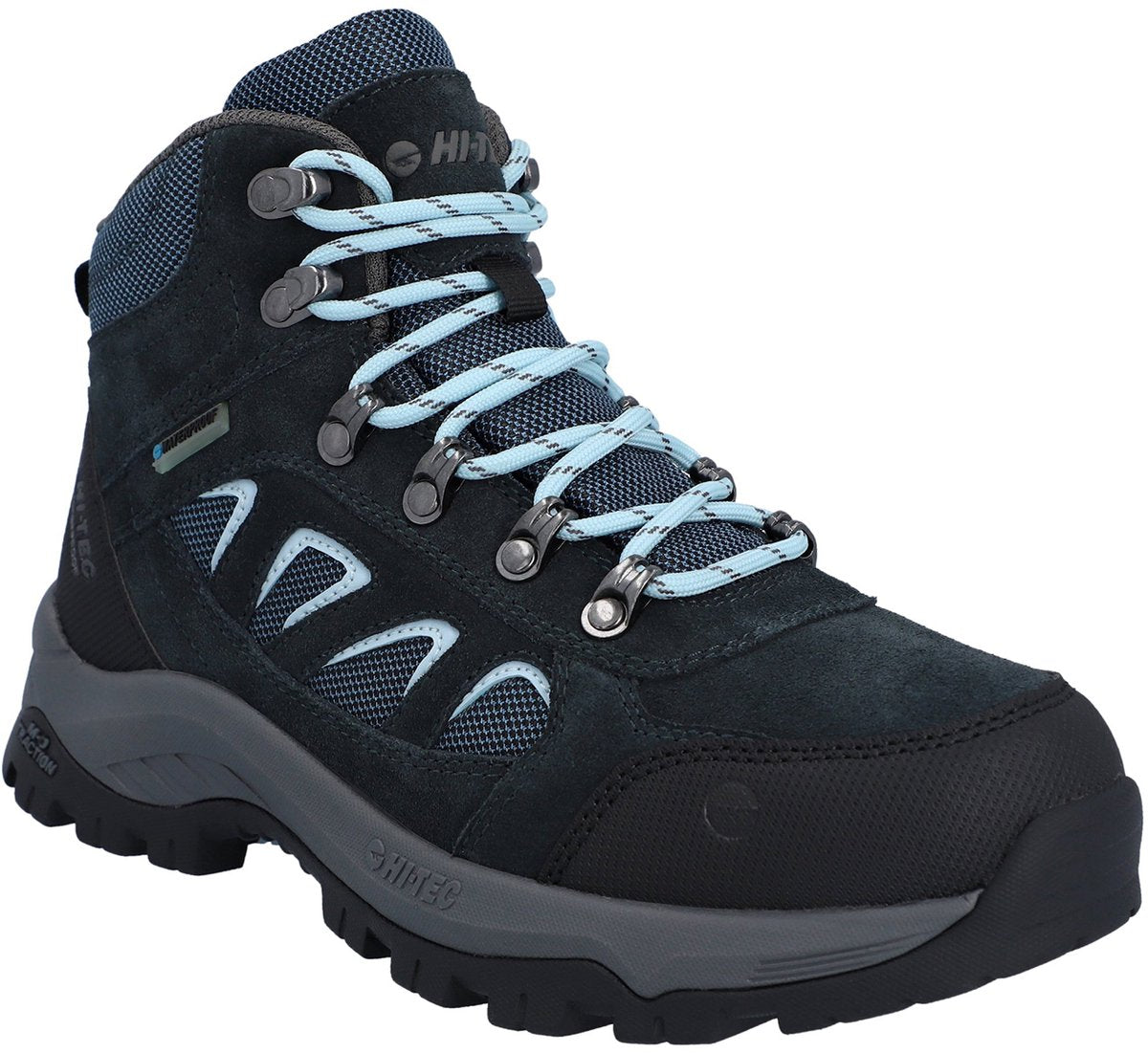 Hi-tec bandera expedition waterbestendig blauw - maat 38 wandelschoenen voor vrouwen