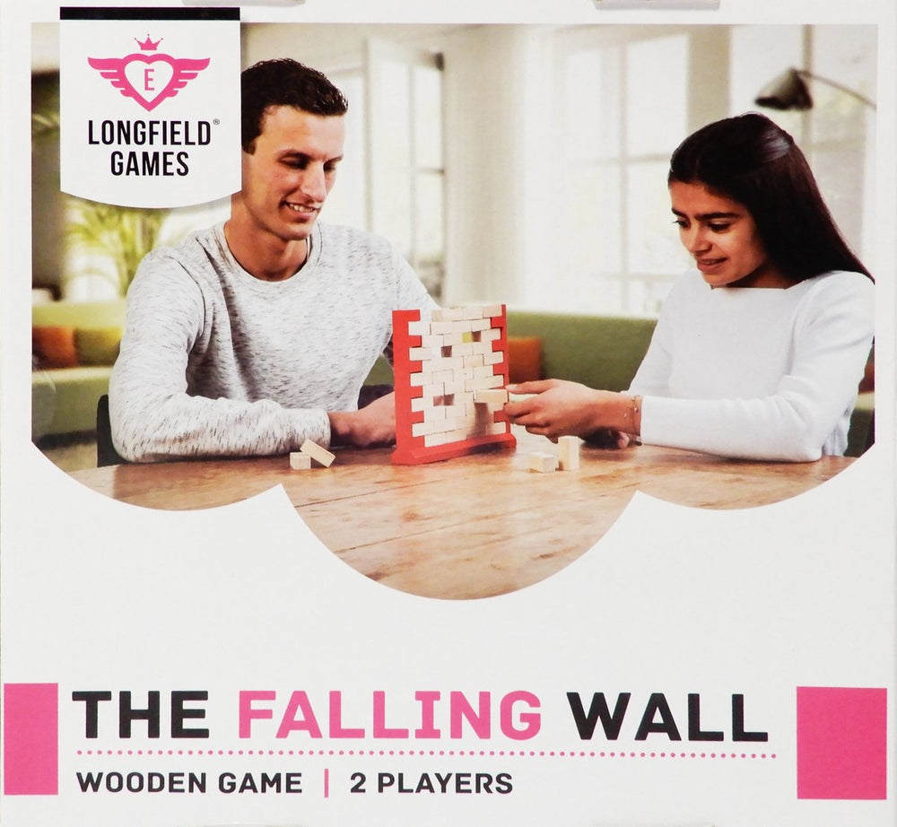 Longfield spell the falling wall – 2 players – hand-eye coordination – exciting dexterity game – engelhart