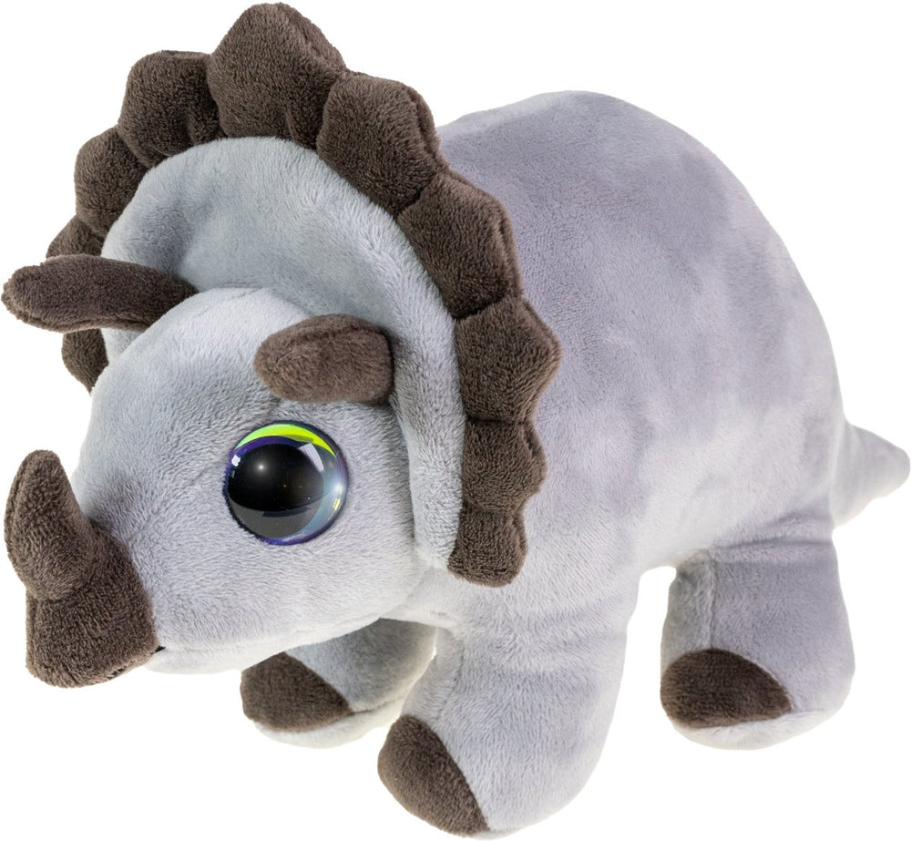 Lumo sterren knuffel - dino triceratops, 15cm