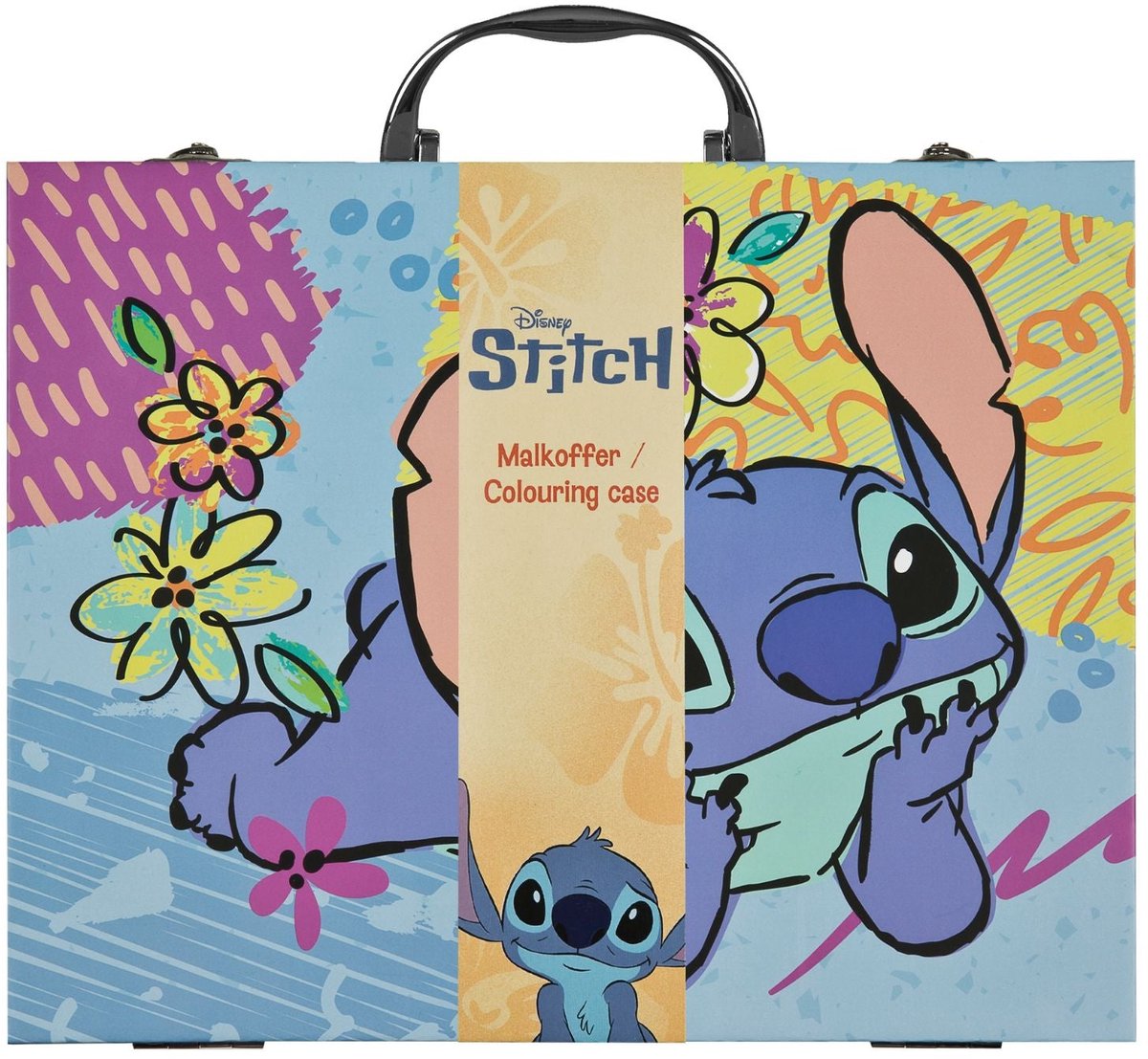 Lilo stitch stitch kartonnen kleurkoffer | 2 stuks