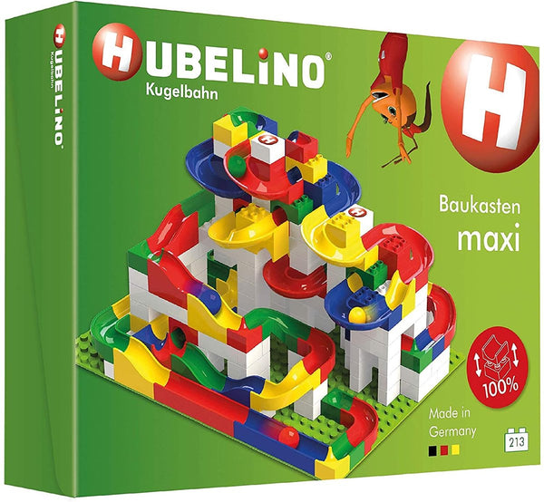 Hubelino Marble Run Maxi Construction Set - 213 pieces.