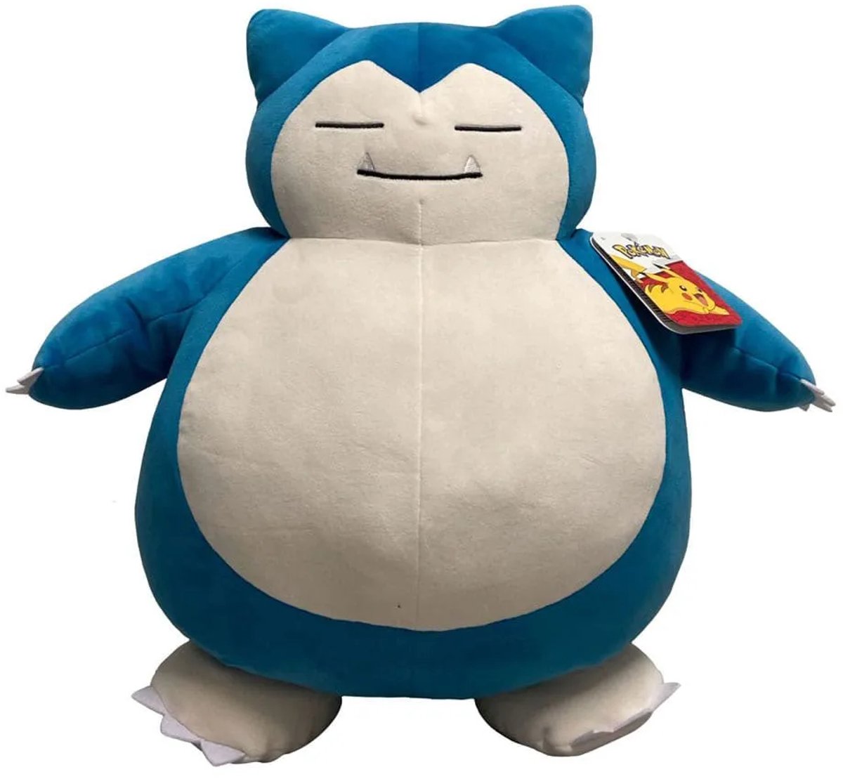 Jazwares pokémon knuffel - slapende snorlax 45 cm