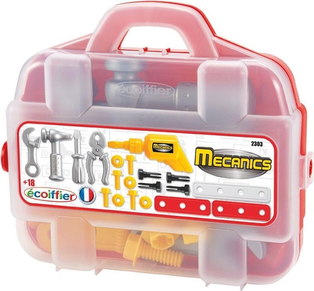 Ecoiffier mechanica gereedschapskoffer