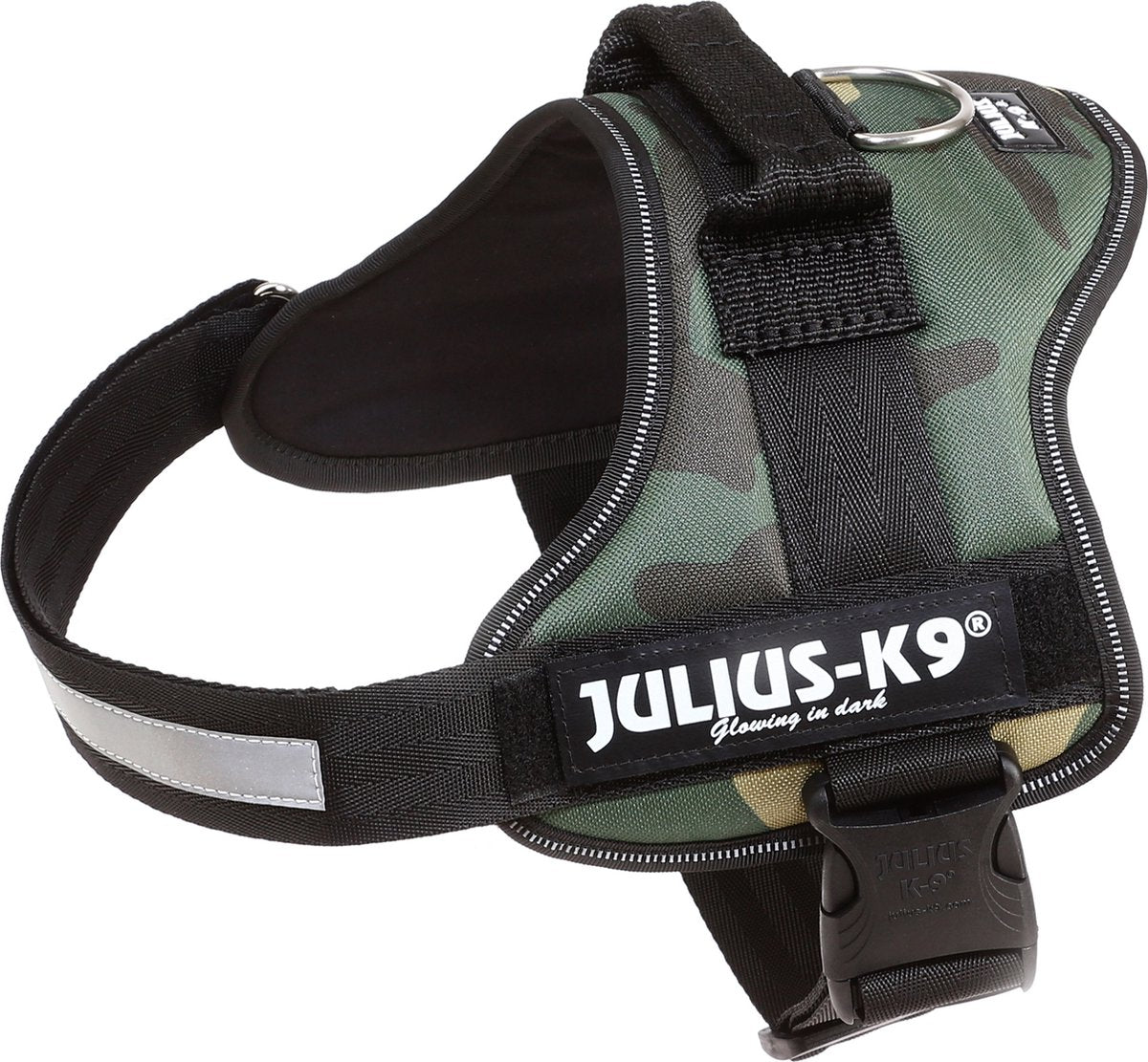 Julius k9 julius-k9 idc powertuig - hondentuig - m - maat 0 - camouflage