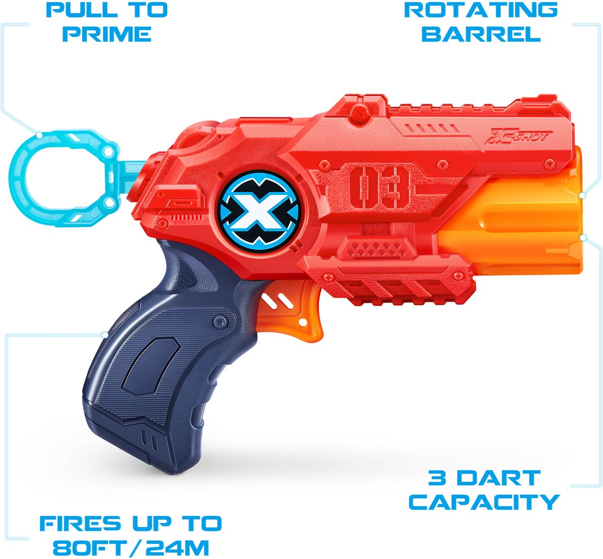 Xshot Zuru X-Shot Dart Blaster with 8 Darts