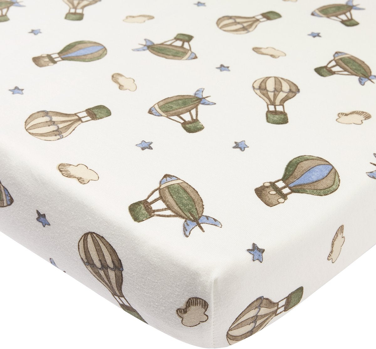 Meyco baby air balloons hoeslaken boxmatras - multicolour - 75x95cm