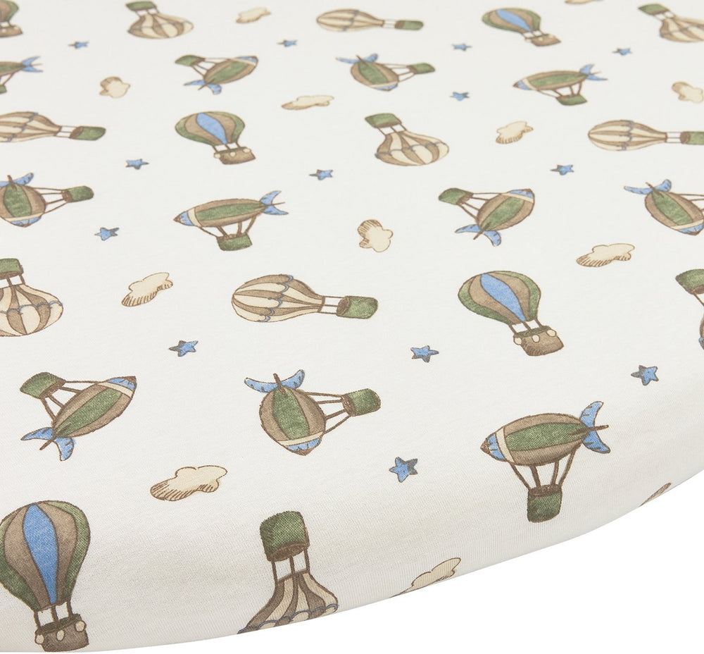 Meyco baby air balloons hoeslaken boxmatras rond - multicolour - 90 95cm
