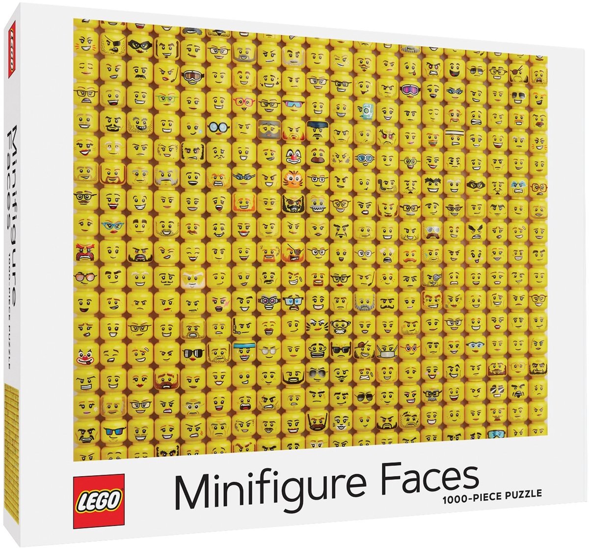Lego puzzel minifiguur gezichten 1000 stukjes