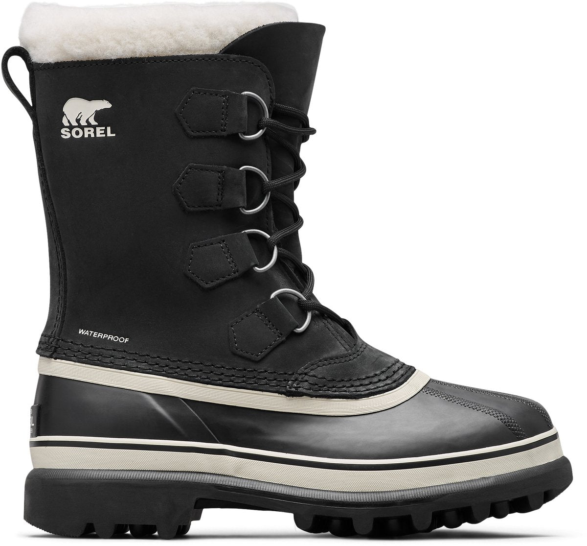 Sorel caribou™ wp women's snowboots - black, stone - maat 40