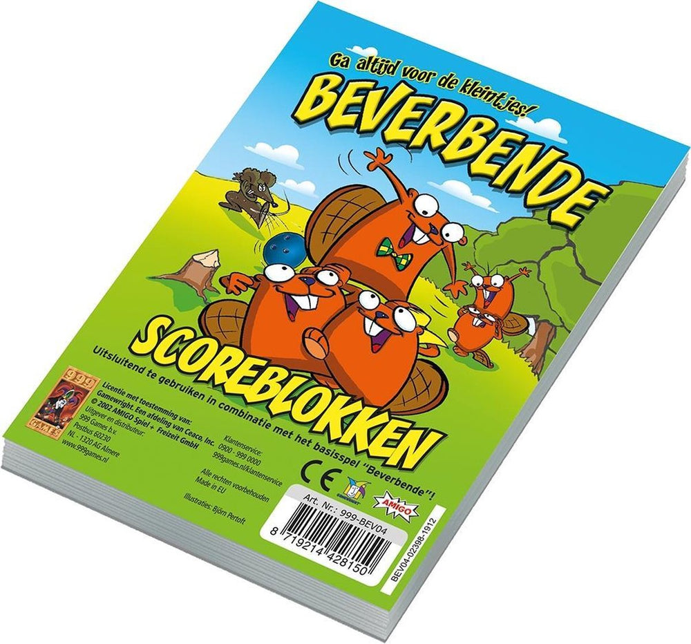 999games 999 games scoreblokken beverbende, 3st.
