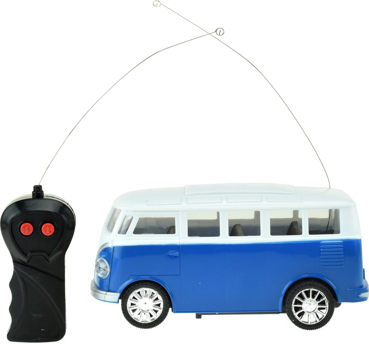 Toi-toys rc bestuurbare auto retro busje met licht