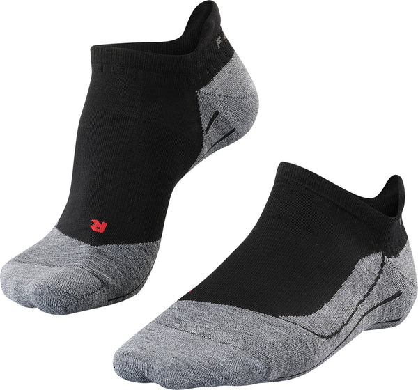 Falke tk5 invisible anti-blaar dun wol functioneel materiaal wandelsokken heren zwart - maat 42-43