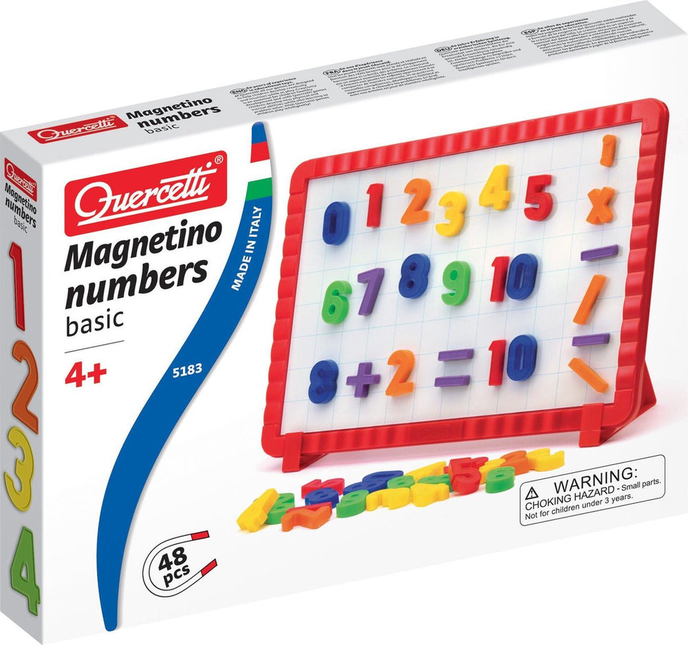 Quercetti magneetbord basisnummers