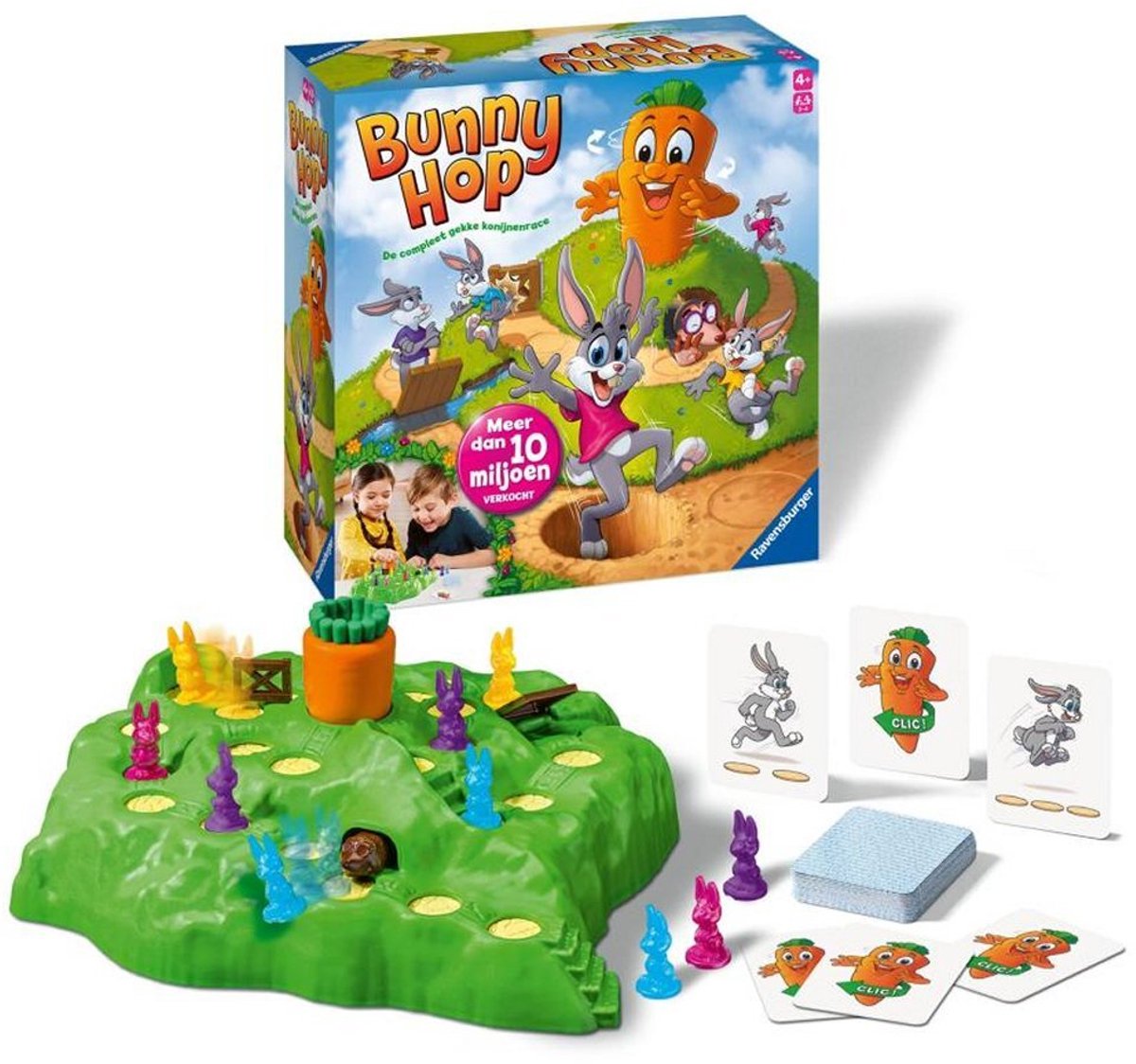 Ravensburger Bunny Hop bordspel