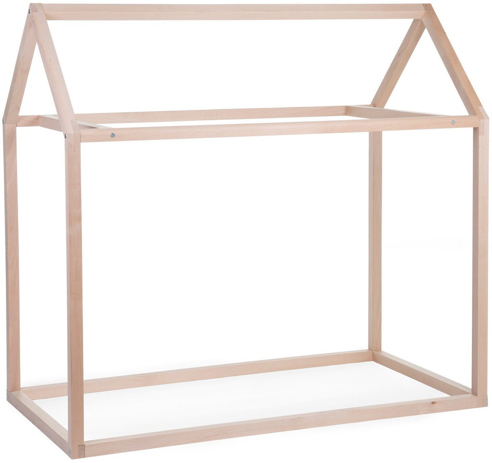Childhome huisbed - beukenhout - bedhuisje - naturel - 148 x 78 x 138 cm