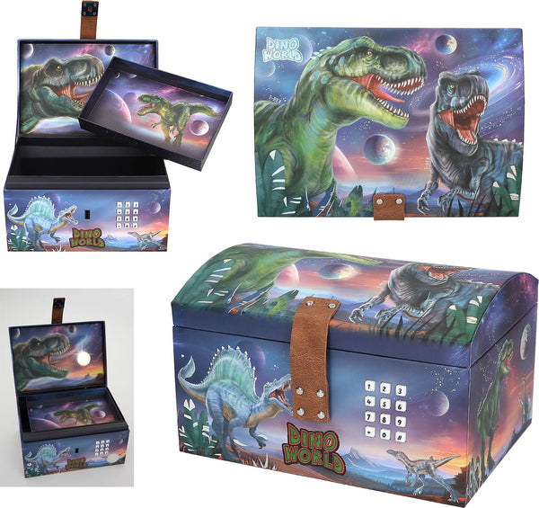 Depesche - dino world schatkist met geheime code