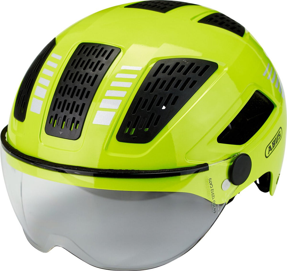Abus stuurstand Hyban 2.0 ACE signaal Geel L 56-61cm