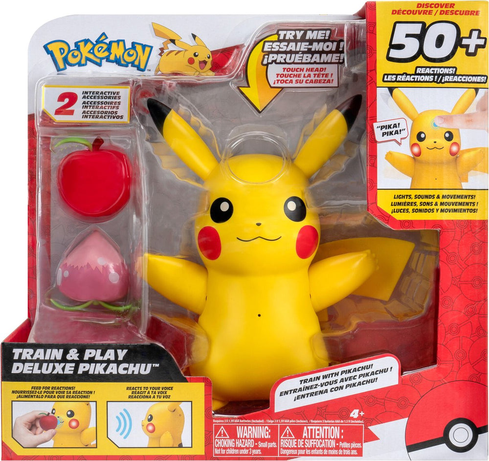 Jazwares pokémon - deluxe train play pikachu