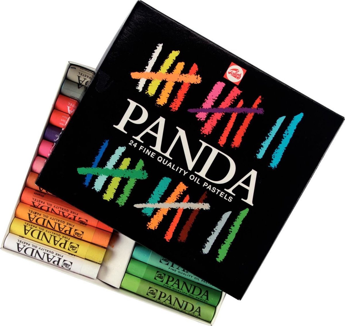 Talens panda oliepastels, 24st.