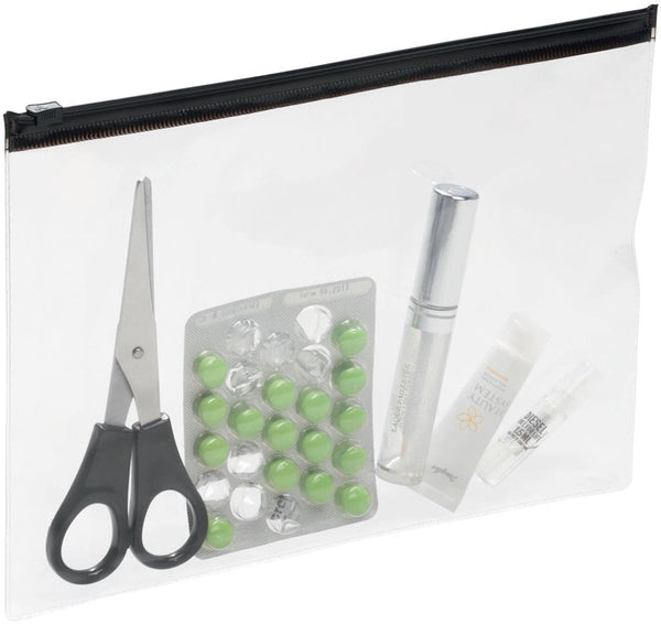 Durable documentenmap zip bag voor ft a5, pak van 5 stuks