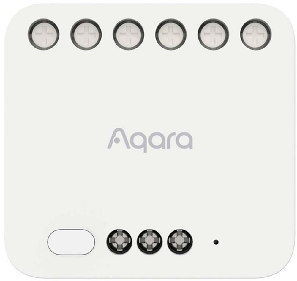 Aqara dual relay module t2 slimme inbouwschakelaar 2 kanalen zigbee matter