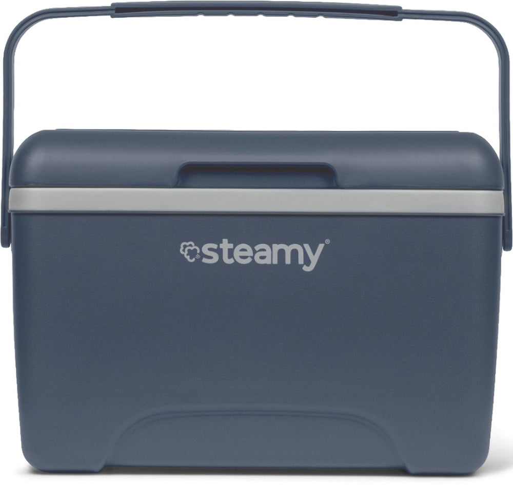 Steamy cool 8 - kleine koelbox inclusief koelelement! - 8 liter - blauw