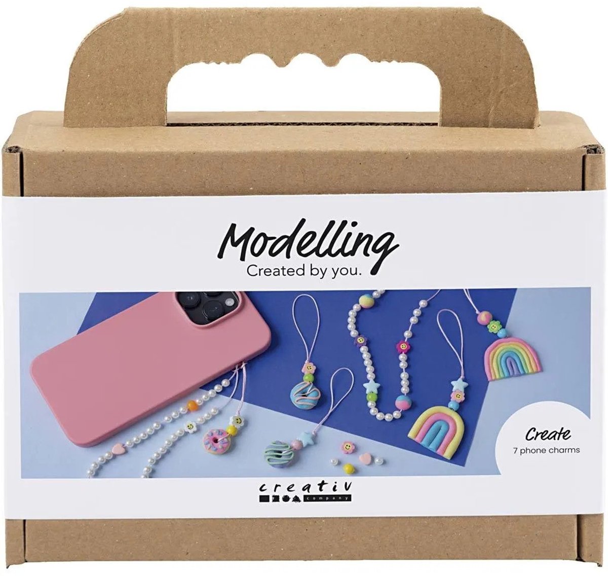 Creativ company mini hobbyset boetseren mobiele bedel