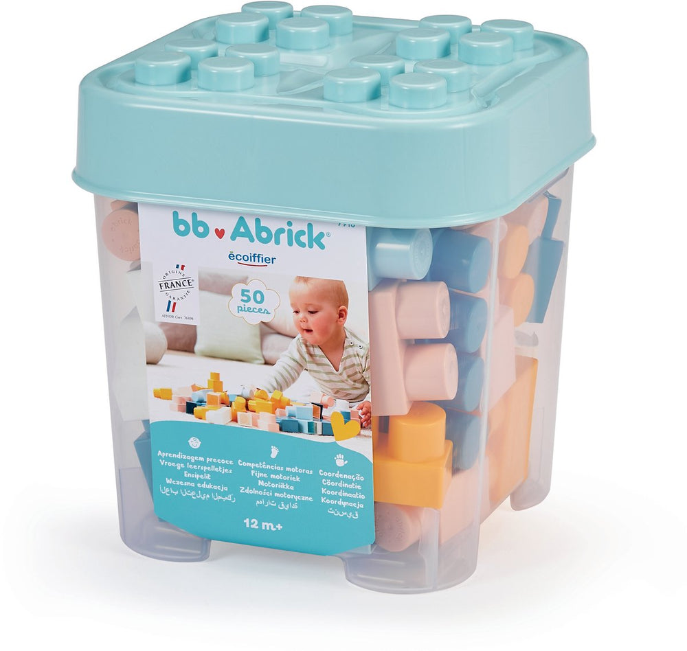 Abrick ecoiffier bb my first building blocks - 50pcs.