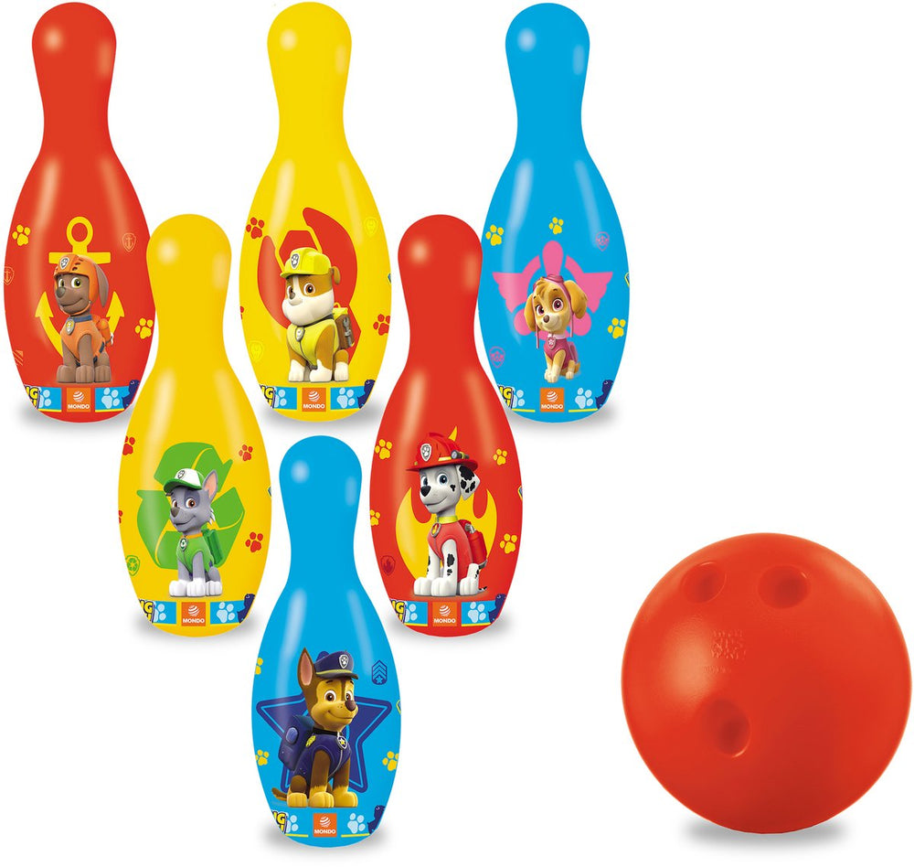 Mondo bowlingset paw patrol, 7dlg.