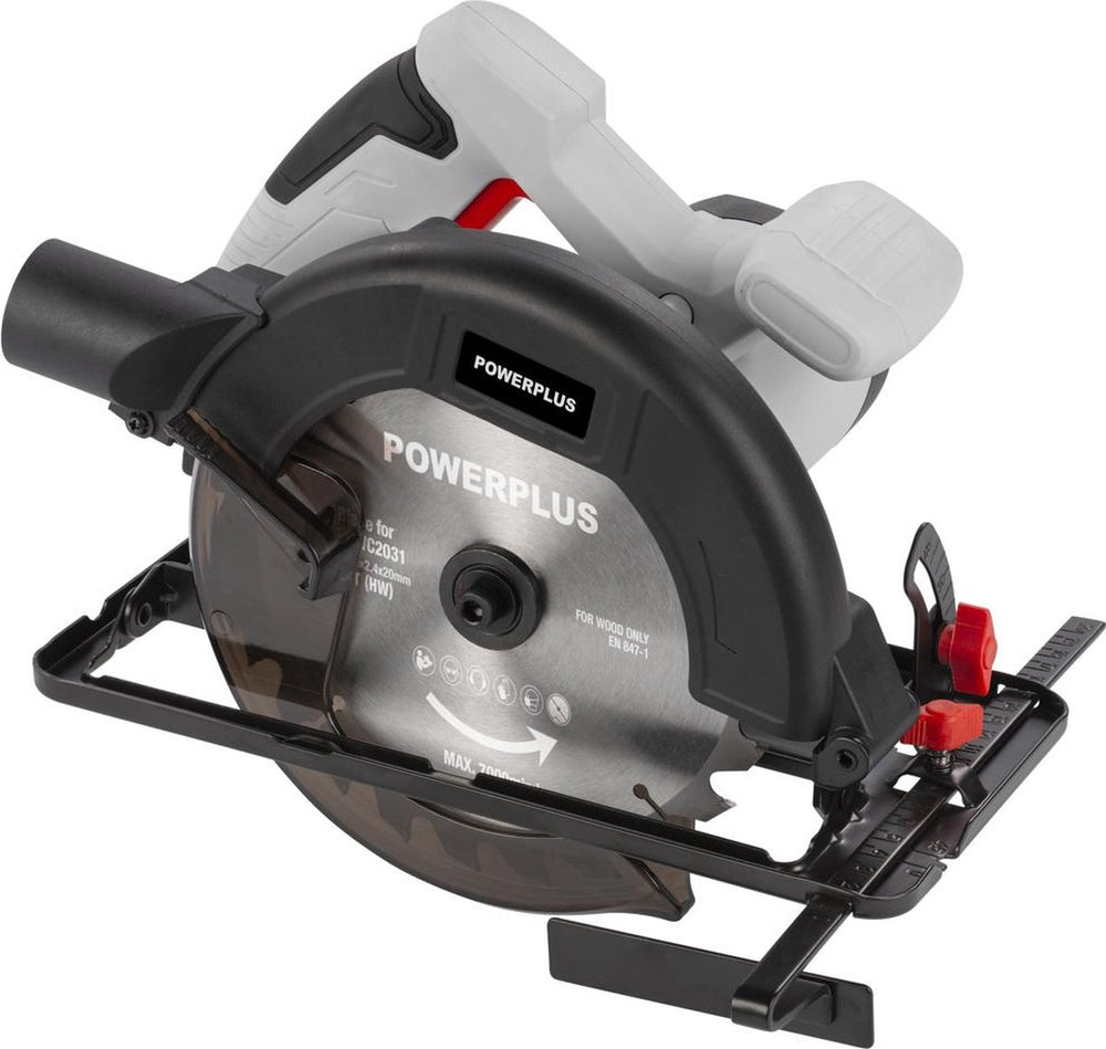 Powerplus elektrische cirkelzaag powc2031 – cirkelzaag 1200w – 185mm – 1 acc.