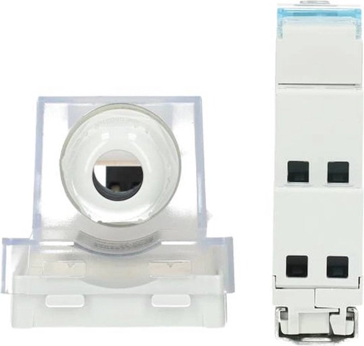 Hager tebis schemerschakelaar voor din-rail - een100 - e35f6