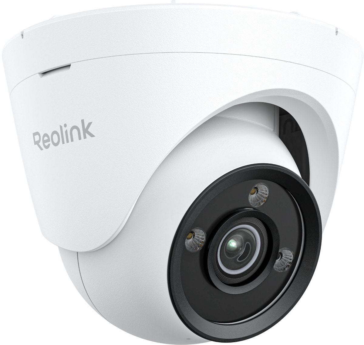 Reolink colorx poe-domecamera, 4k uhd, echt kleurennachtzicht, f1.0 super diafragma, 1 1.8'' beeldsensor, hdr-technologie, persoons- voertuig- dierdetectie, spotlight- sirenealarm
