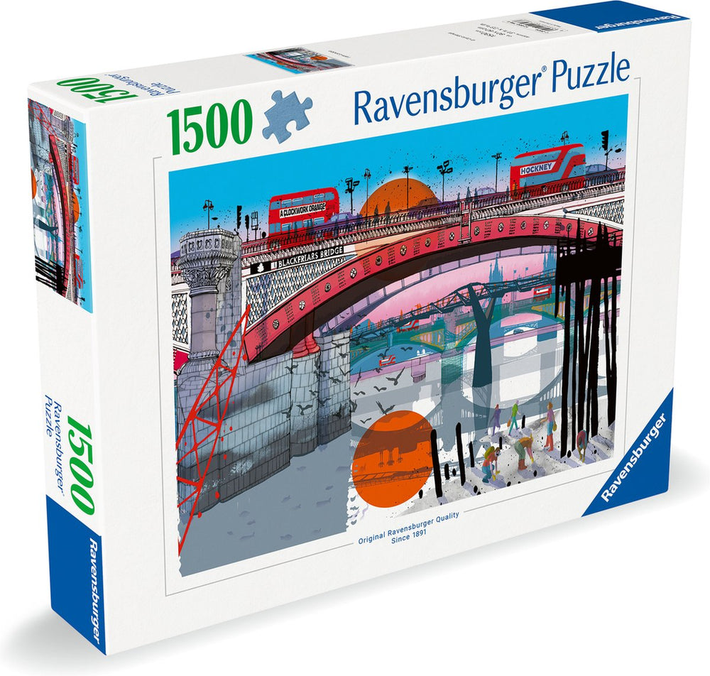 Ravensburger puzzel i am london - legpuzzel - 1500 stukjes