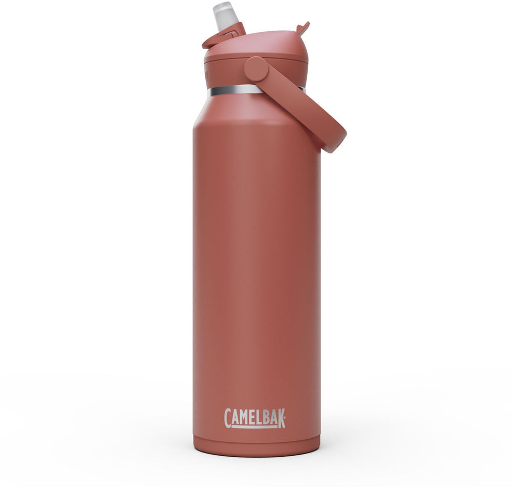 Camelbak thrive flip straw - vacuum insulated - rvs isolatie drinkfles - 1,2 l - rood (sierra red)