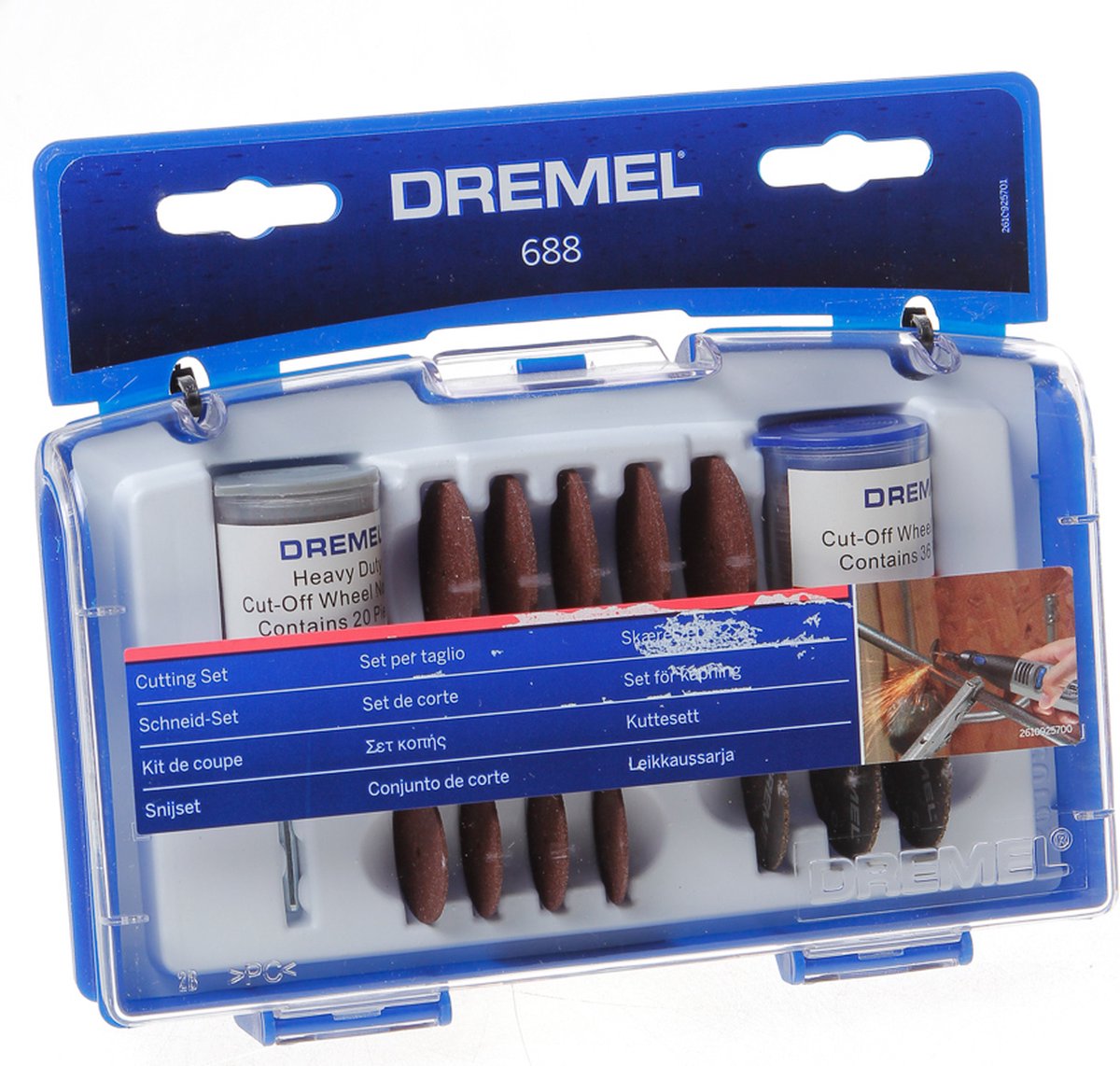 Dremel 688 multitool accessoireset - snijset