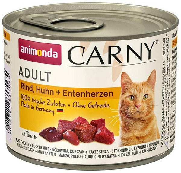 Carny animonda adult - rund met kip en eend - 200 g