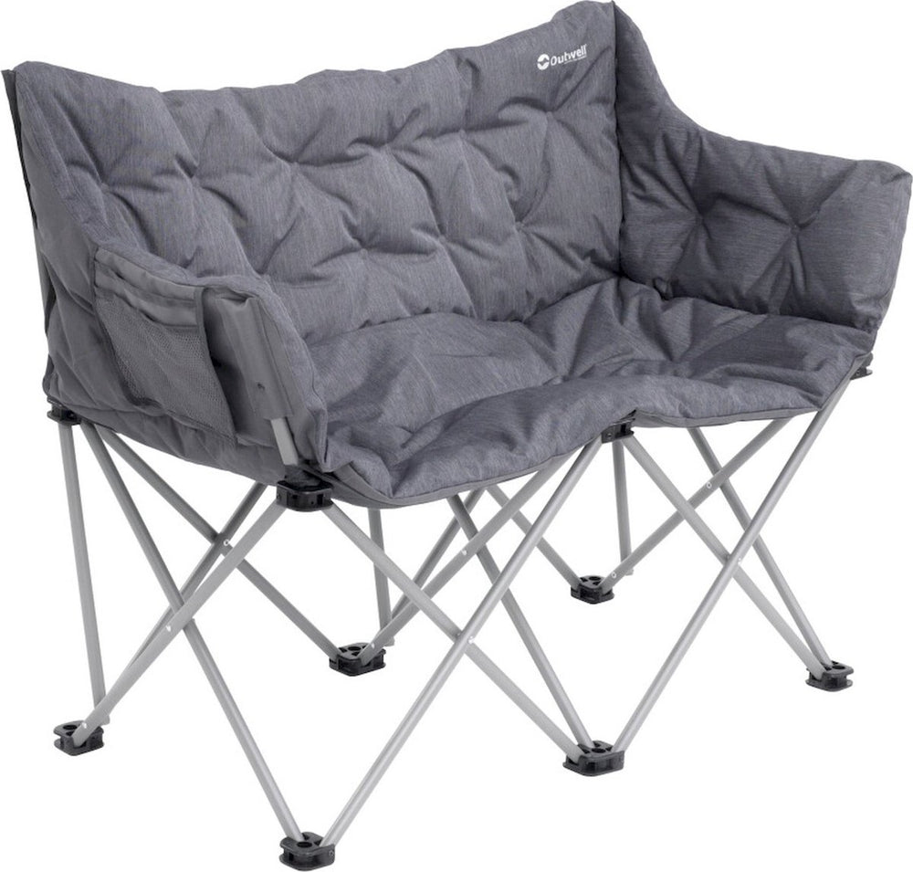 Outwell - campingstoel - 2-zits - sardis - lake - grijs