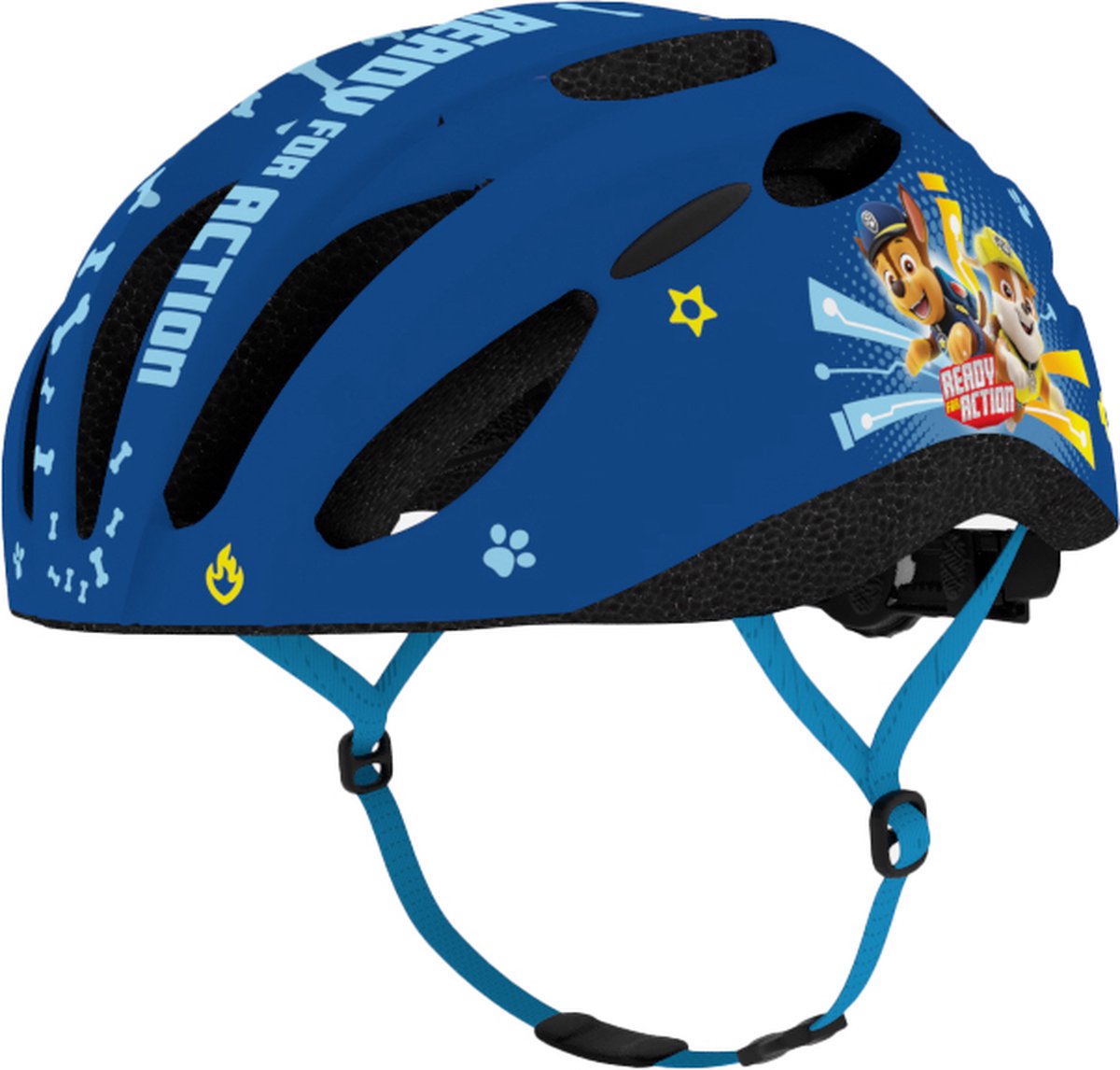 Nickelodeon Paw Patrol in-mold fietshelm jongens blauw maat 52-56 (m)