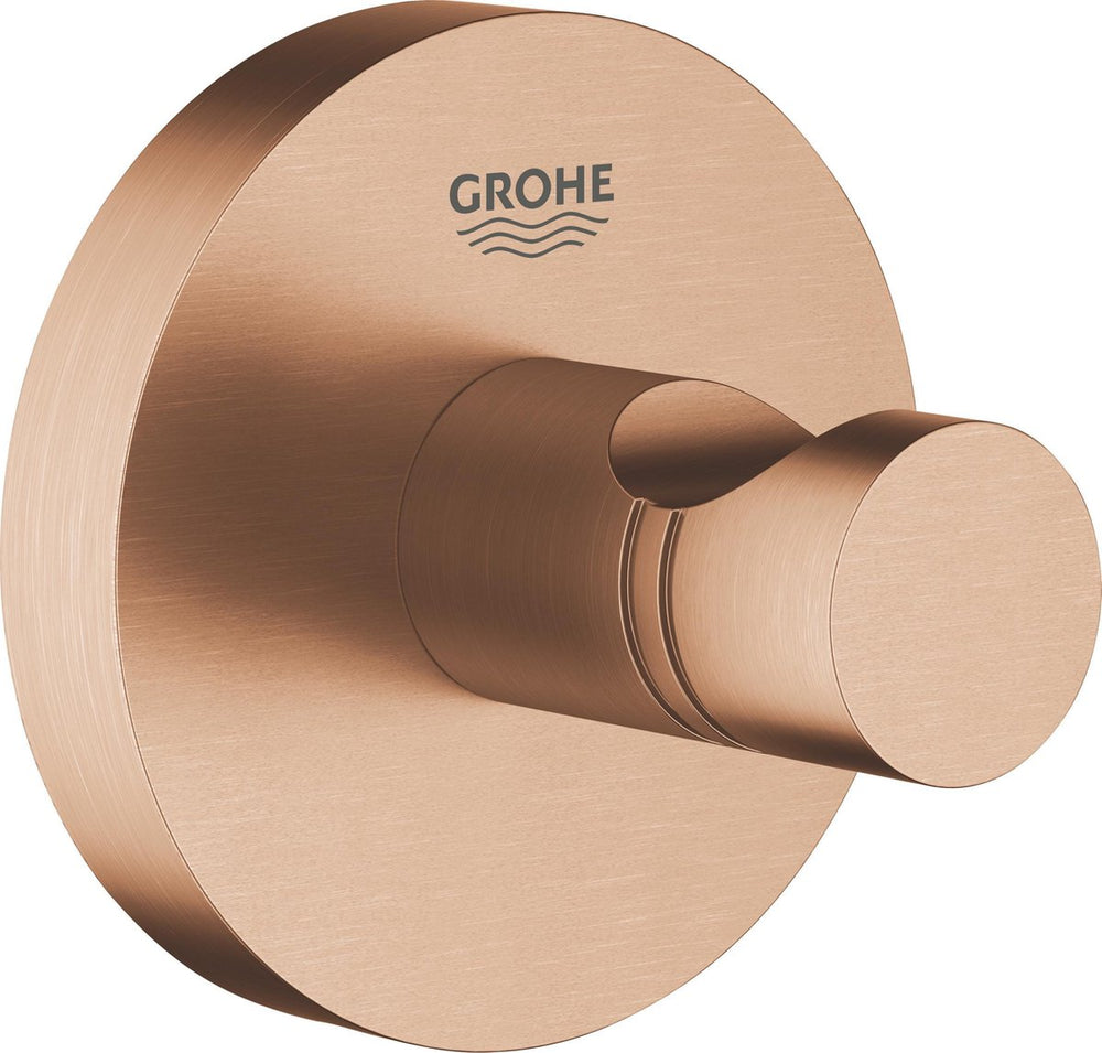 Grohe essentials badjashaak - handdoekhaak - metaal - sunset gold (mat brons)