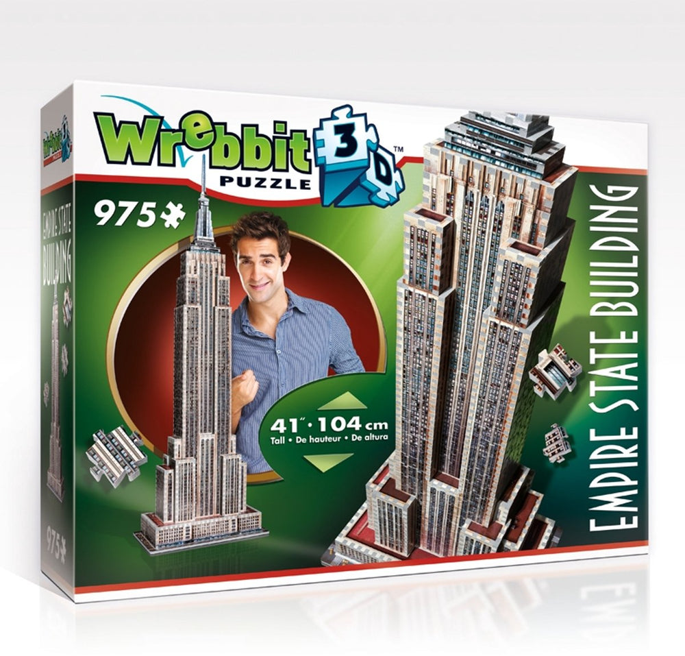 Wrebbit empire state building - 3d puzzel - 975 stukjes