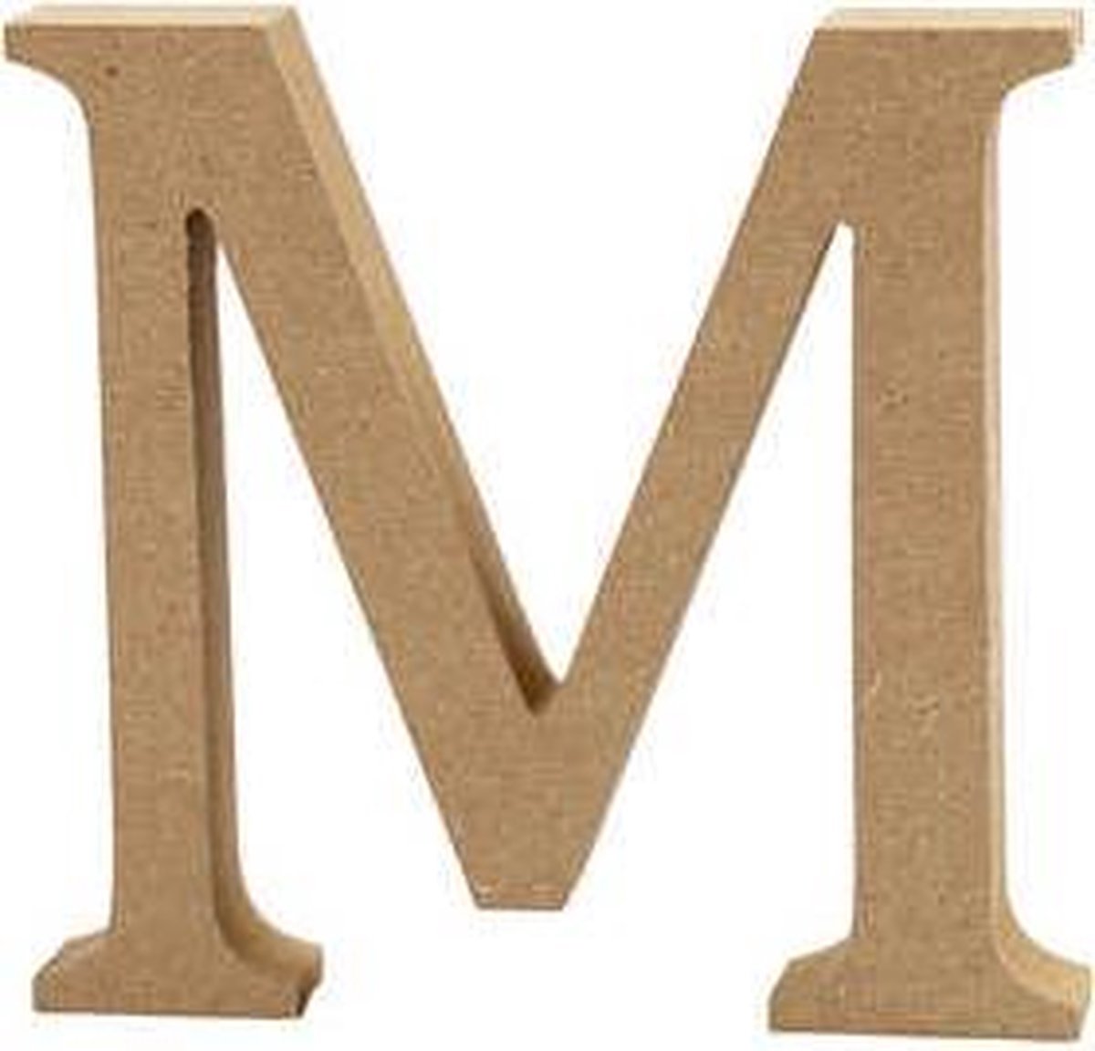 Creativ company letter m mdf 13cm, 1st.