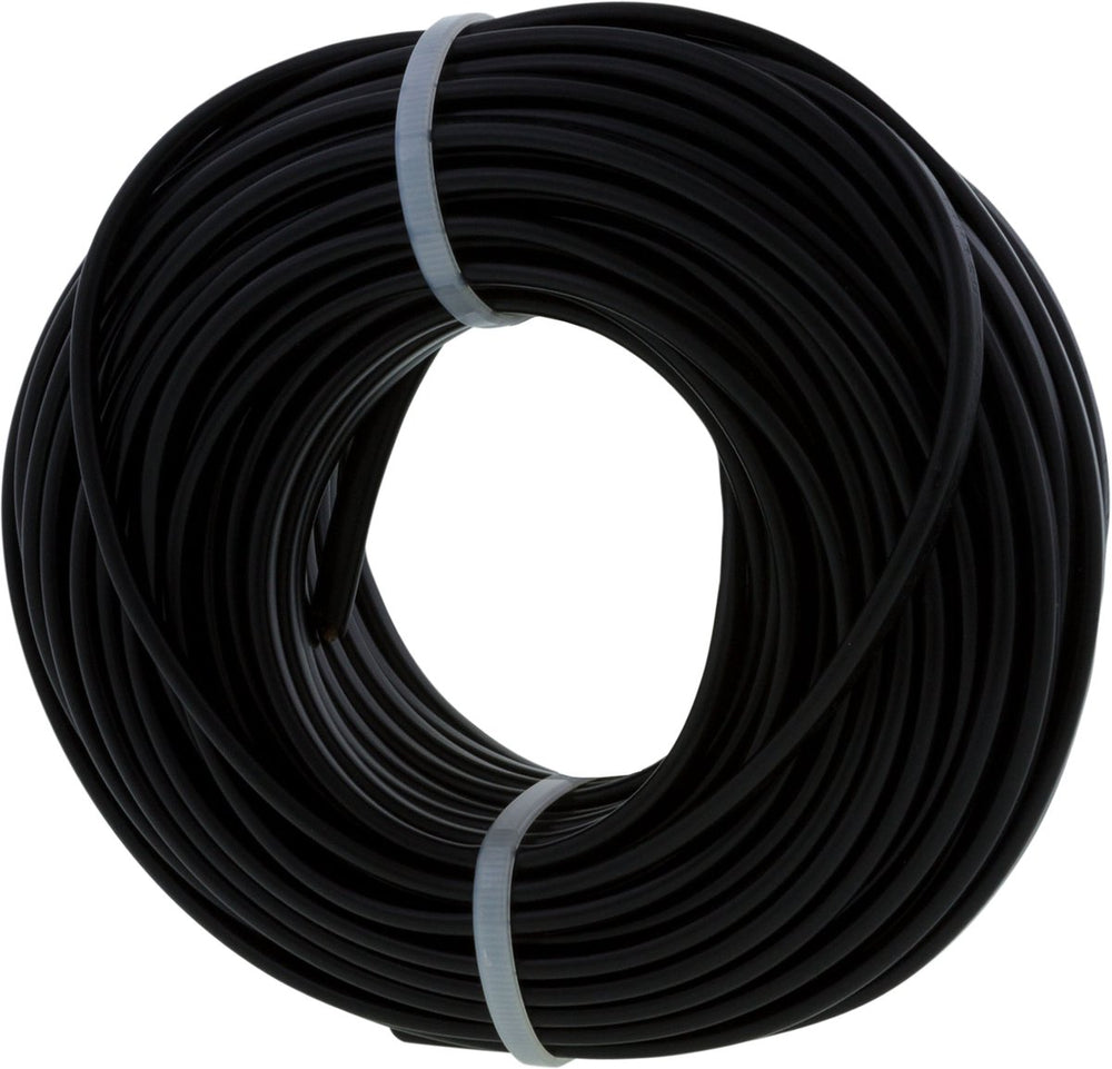 Q-link huishoudsnoer - plat - belastbaar tot 1200w - 2 x 0.75 mmâ² - 20 m - zwart
