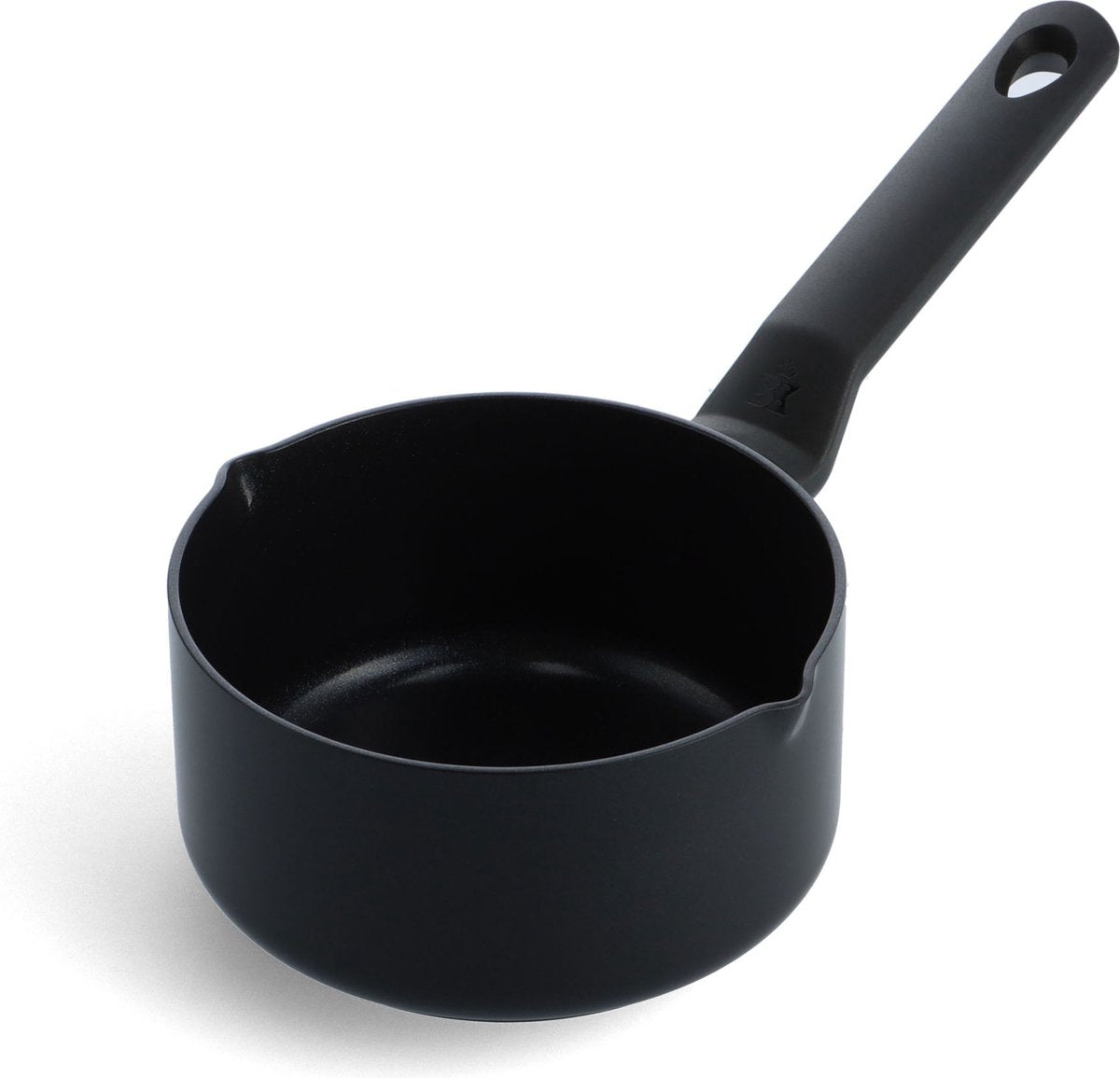 Bk easy induction steelpan 16cm - 1.5l - pfas-vrije antikleeflaag - steelpan inductie - keramische pan - ovenbestendig tot 160°c - koudgrepen - zonder deksel - zwart