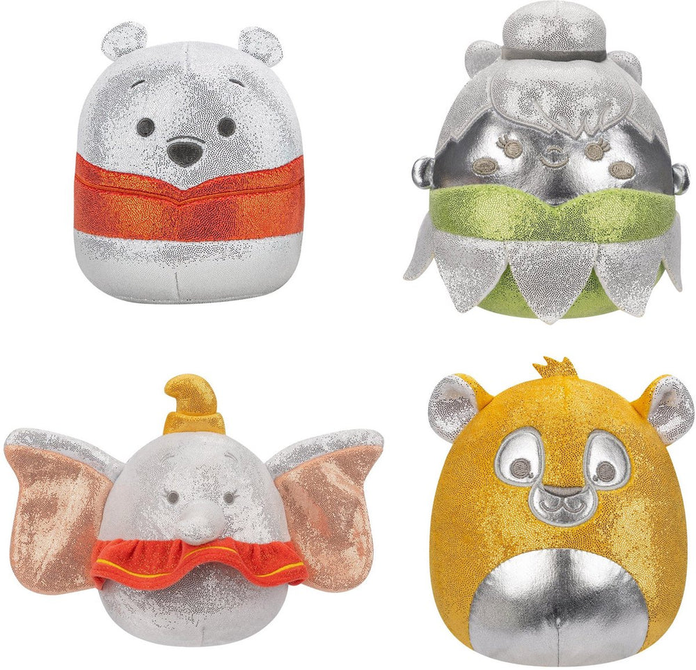 Squishmallows disney 100th anniversary 4pack set2 - 5inch squishmallow (incl. adoptiecertificaat)