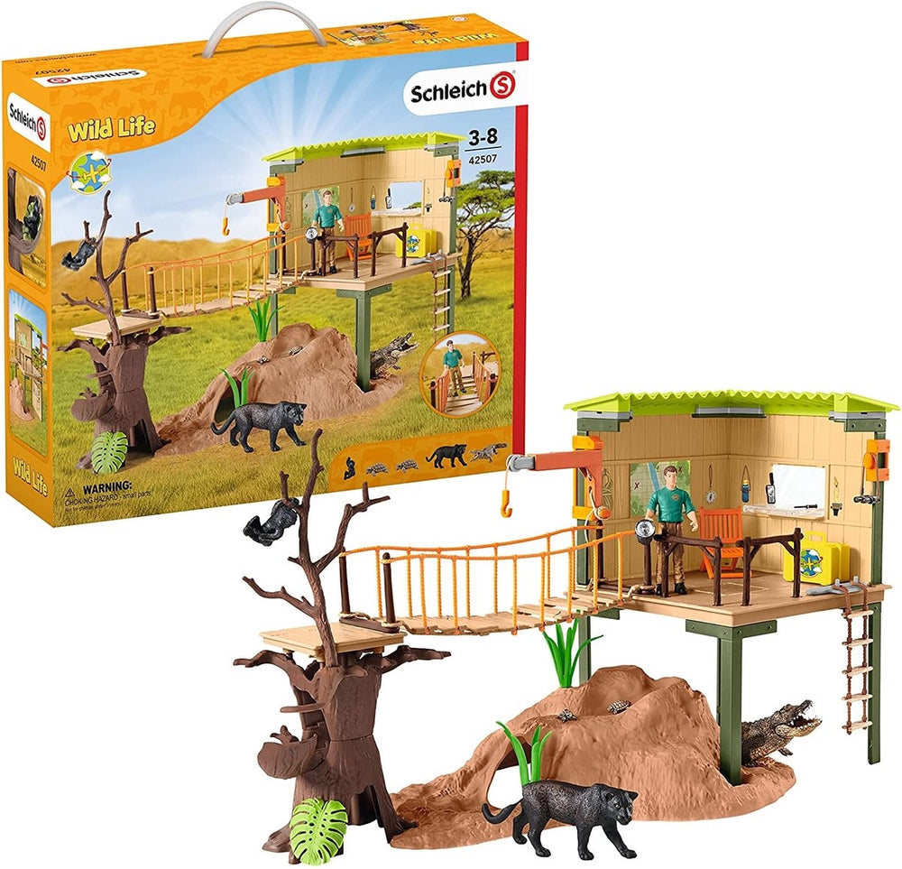schleich WILD LIFE Serie Avonturenstation 42507
