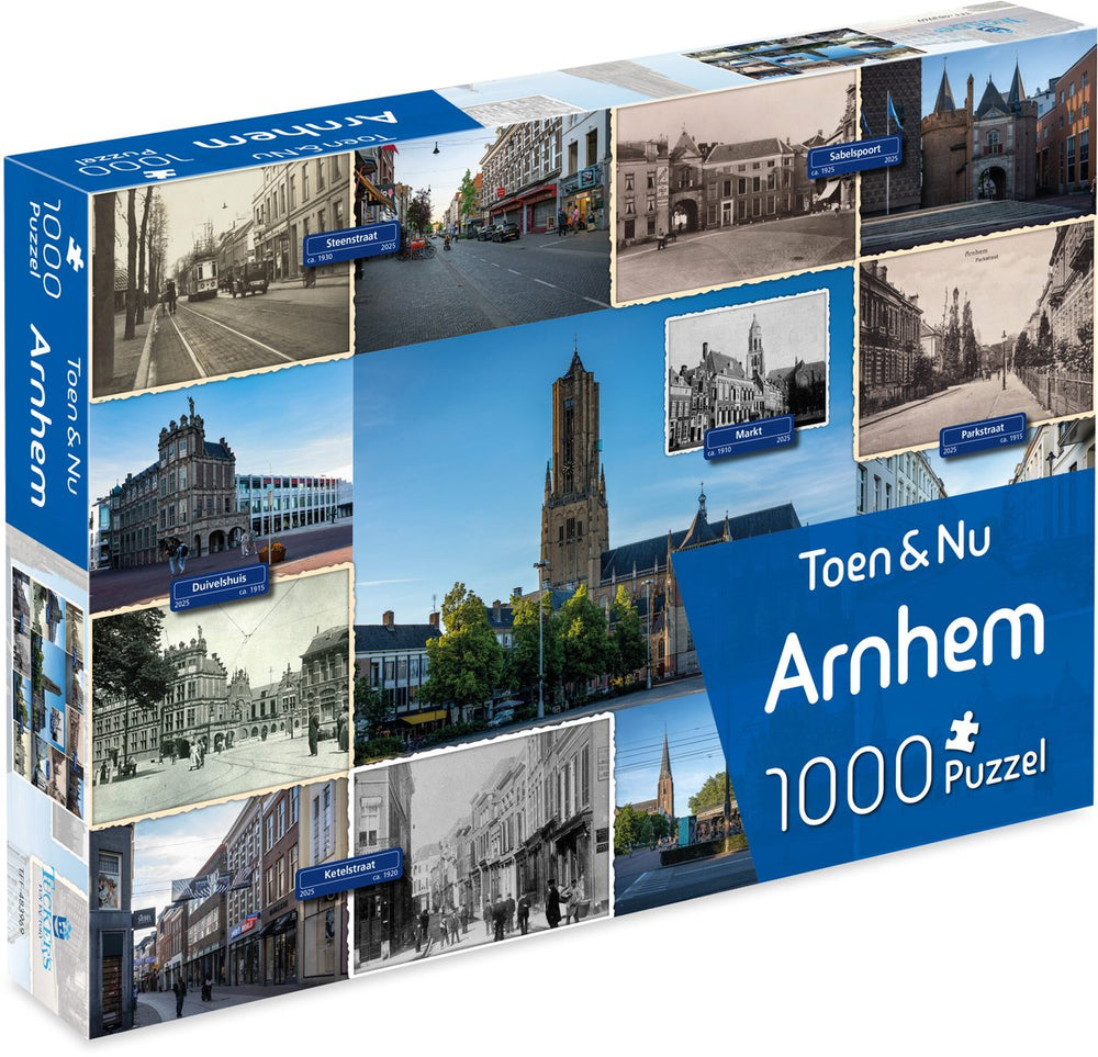 Tucker's fun factory toen nu puzzel - arnhem (door fotograaf robert mulder) - 1000 stukjes - legpuzzels