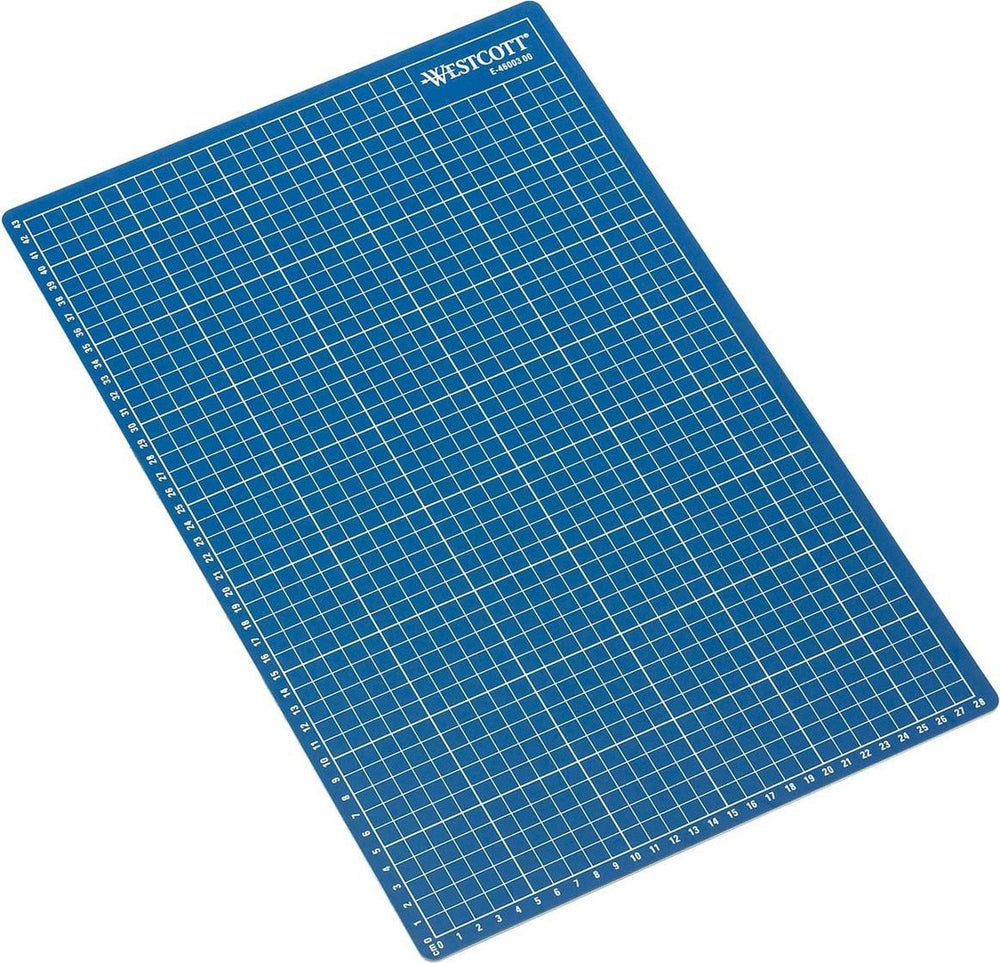 Westcott snijmat a3 - 450x300mm - 5-laags - zelfherstellend - blauw - ac-e46003